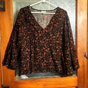 Womens floral top